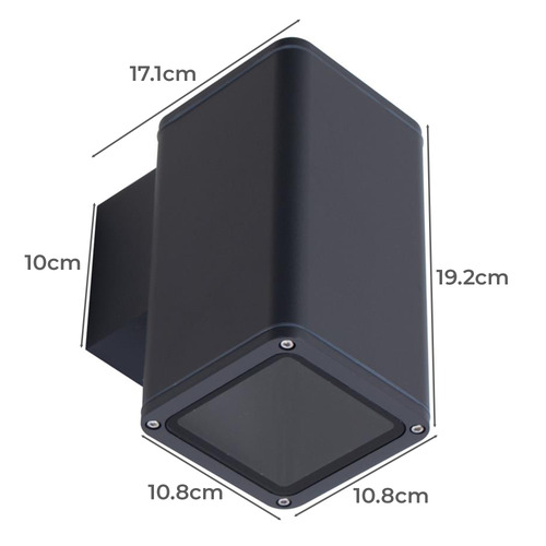 Peter Square Outdoor Wall Light