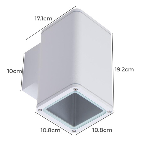 Peter Square Outdoor Wall Light