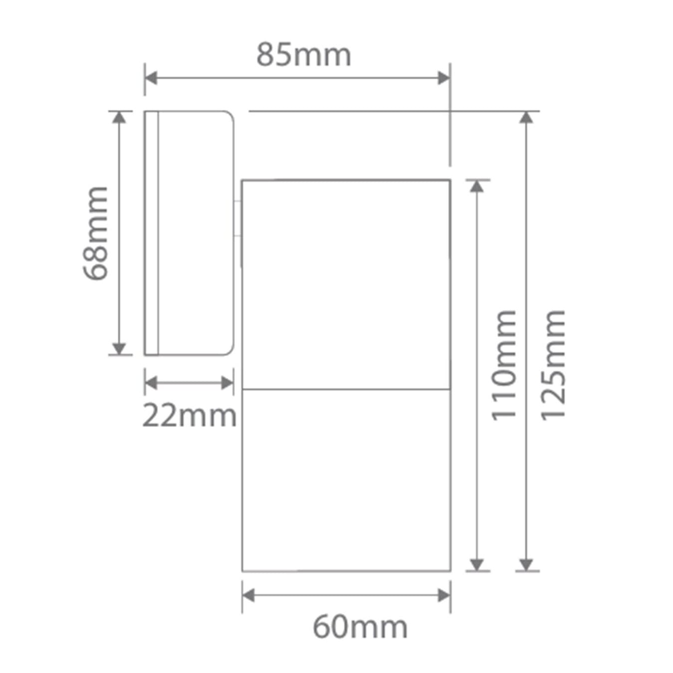 Adjustable 18W Vanity light with Ballast in Front
