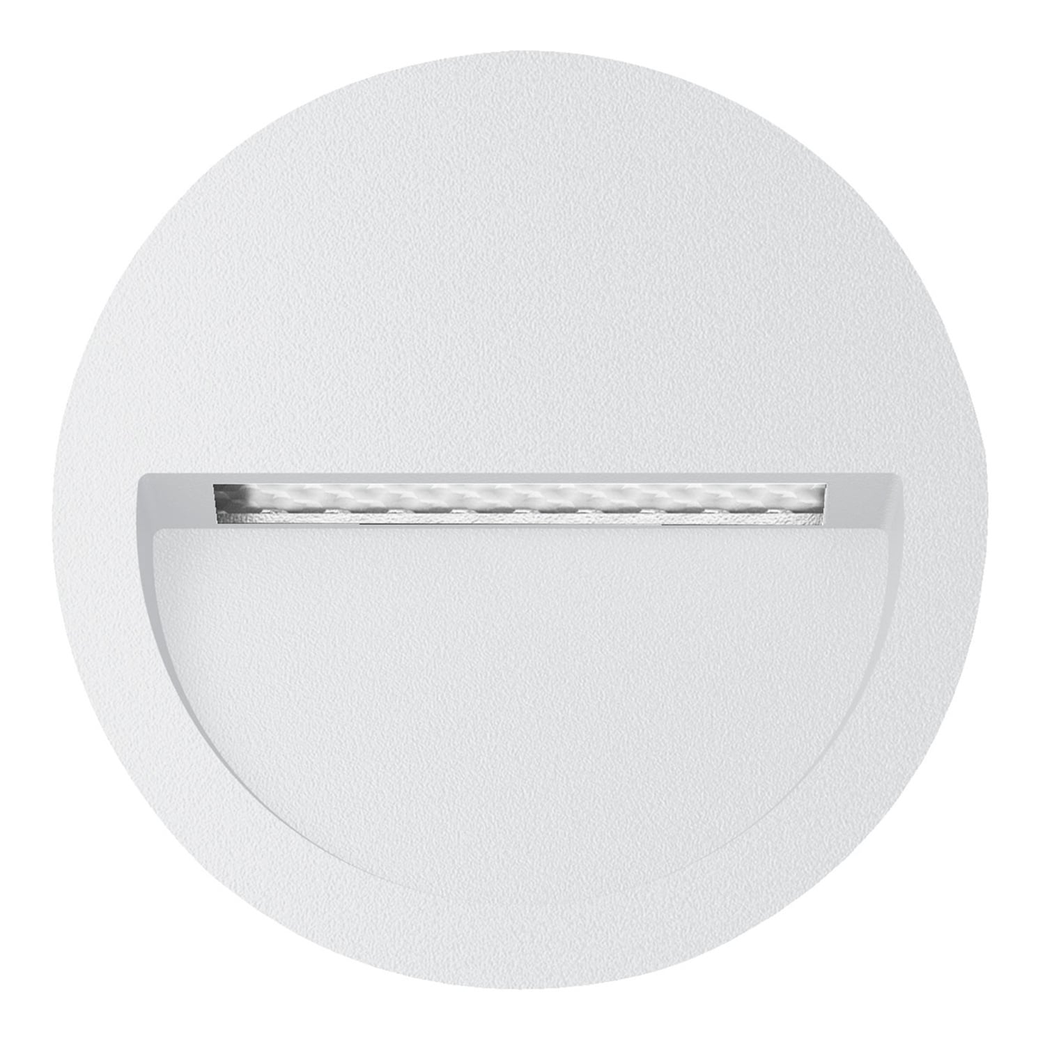 240V Round Otis Aluminium LED Outdoor Wall Light