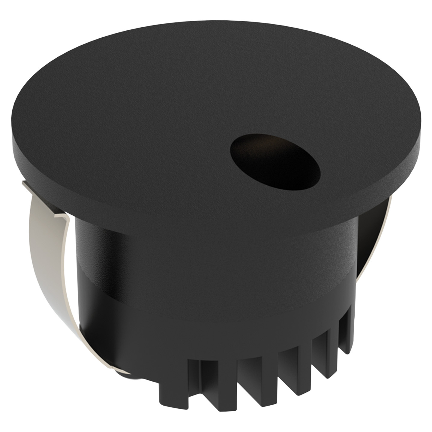 Aura Aluminium Round 24V Narrow LED Step Light