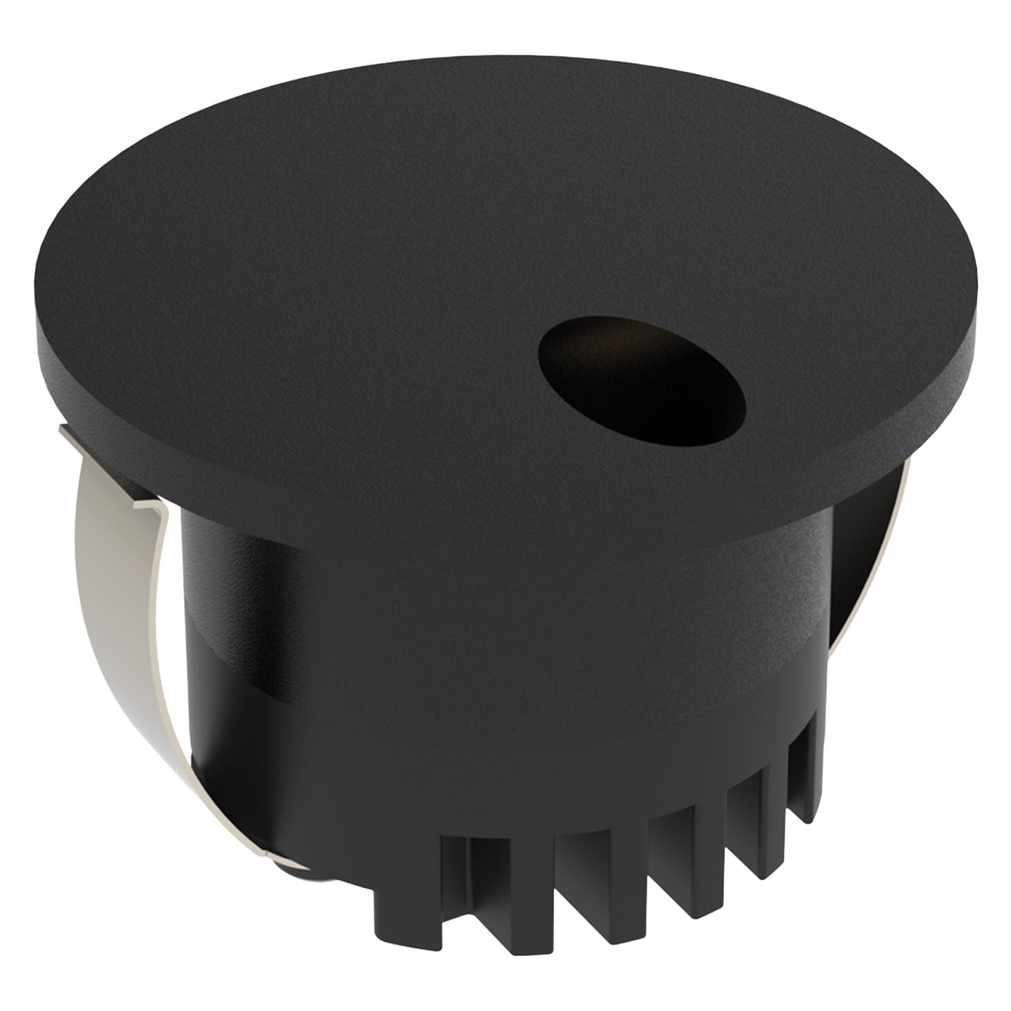 Aura Aluminium Round 240V Narrow LED Step Light