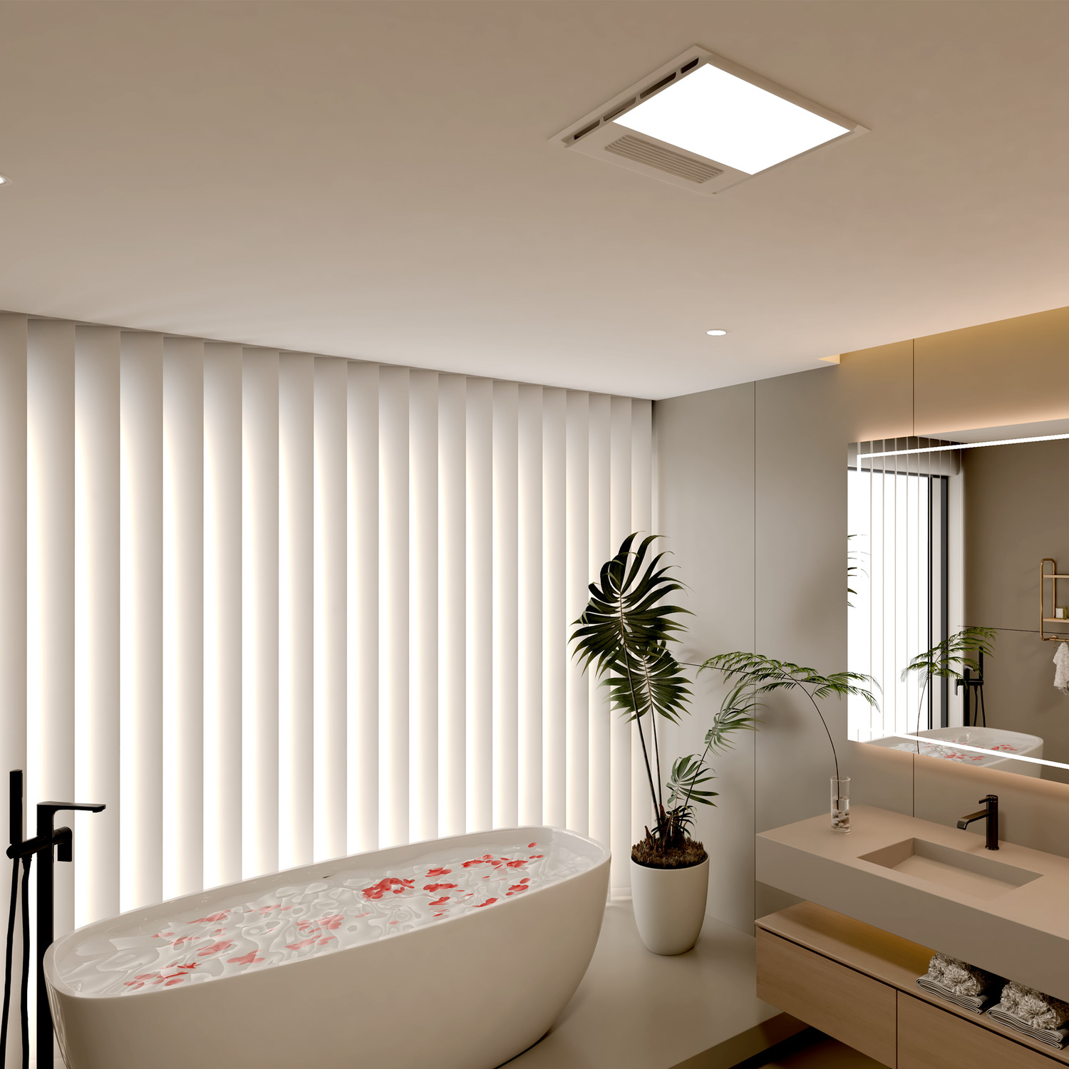 Elior-390mm-4-in-1-Bathroom-Heater-Exhaust-Fan-with-LED-Light