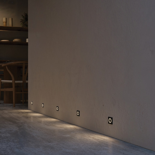 Aura-Aluminium-Square-24V-Low-Level-Recessed-LED-Wall-Light