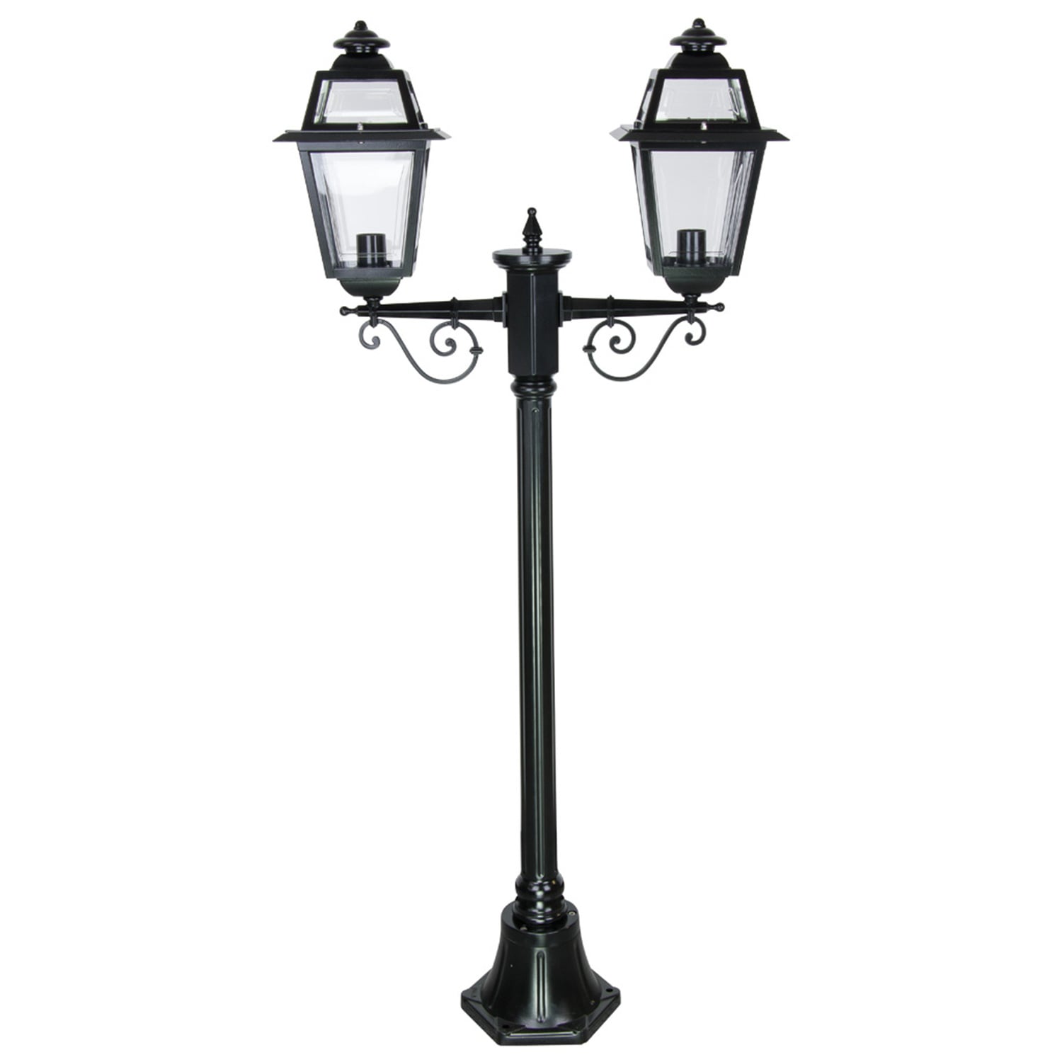 Avignon Small Two Light Outdoor Post Lantern
