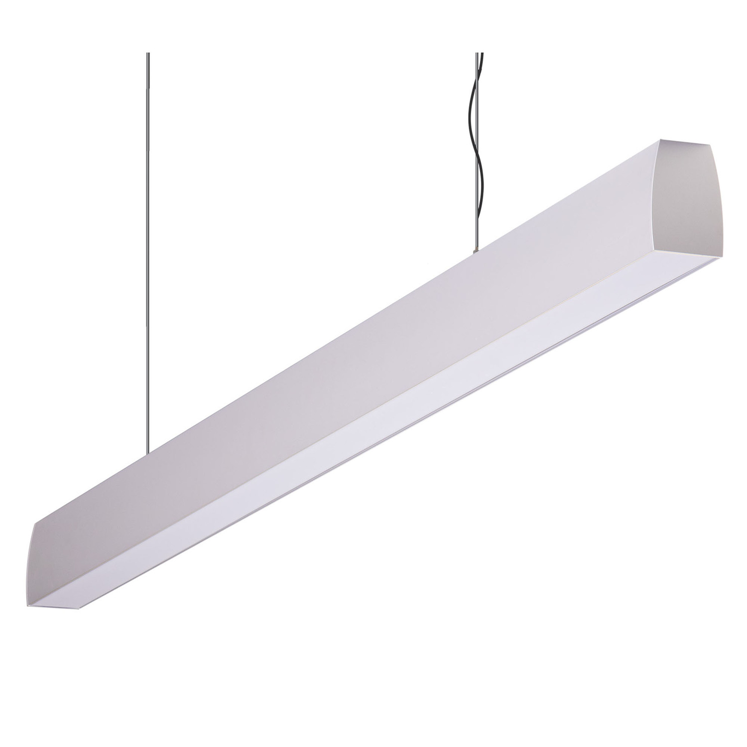 Aspen Aluminium Cool White LED Pendant Light
