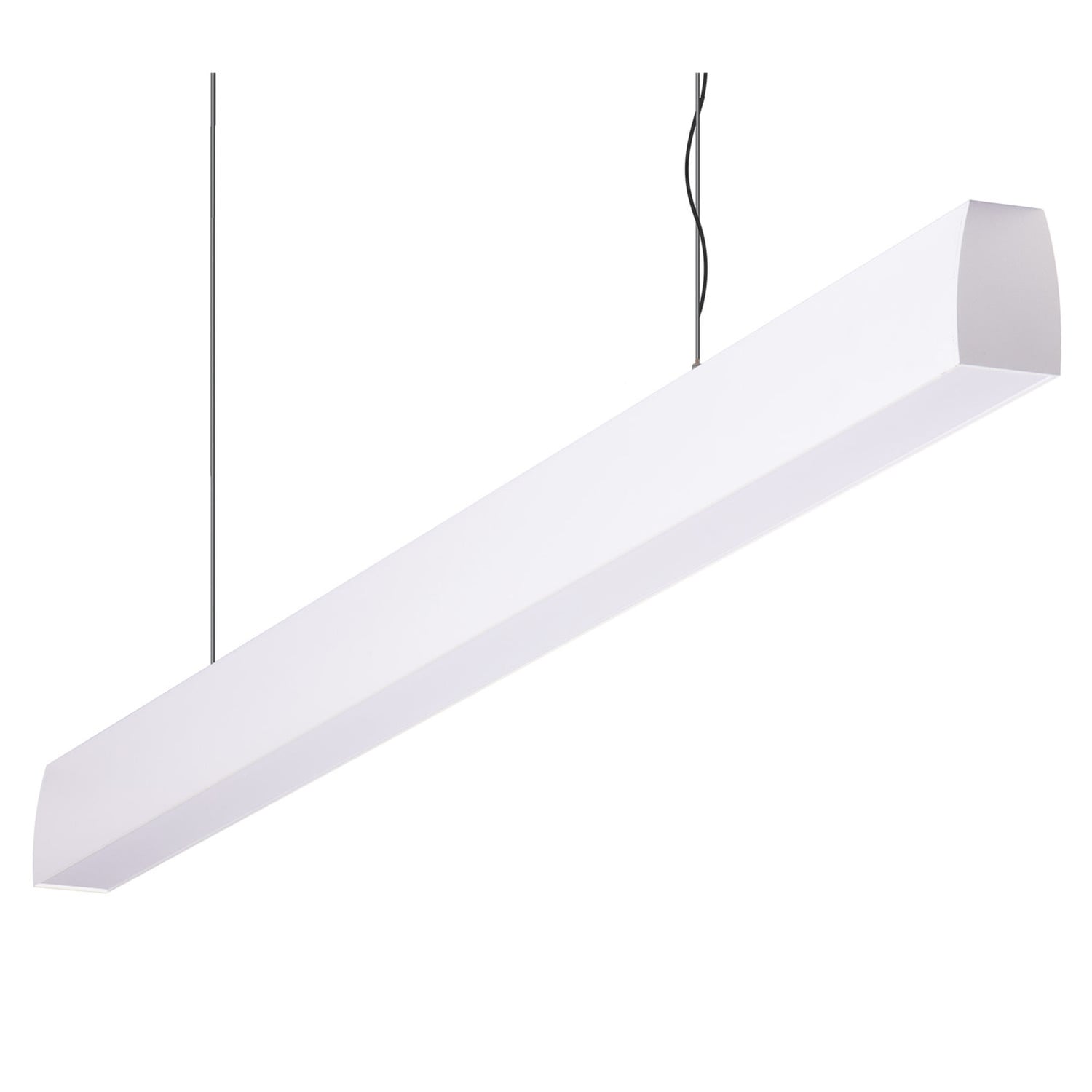 Aspen Aluminium Cool White LED Pendant Light
