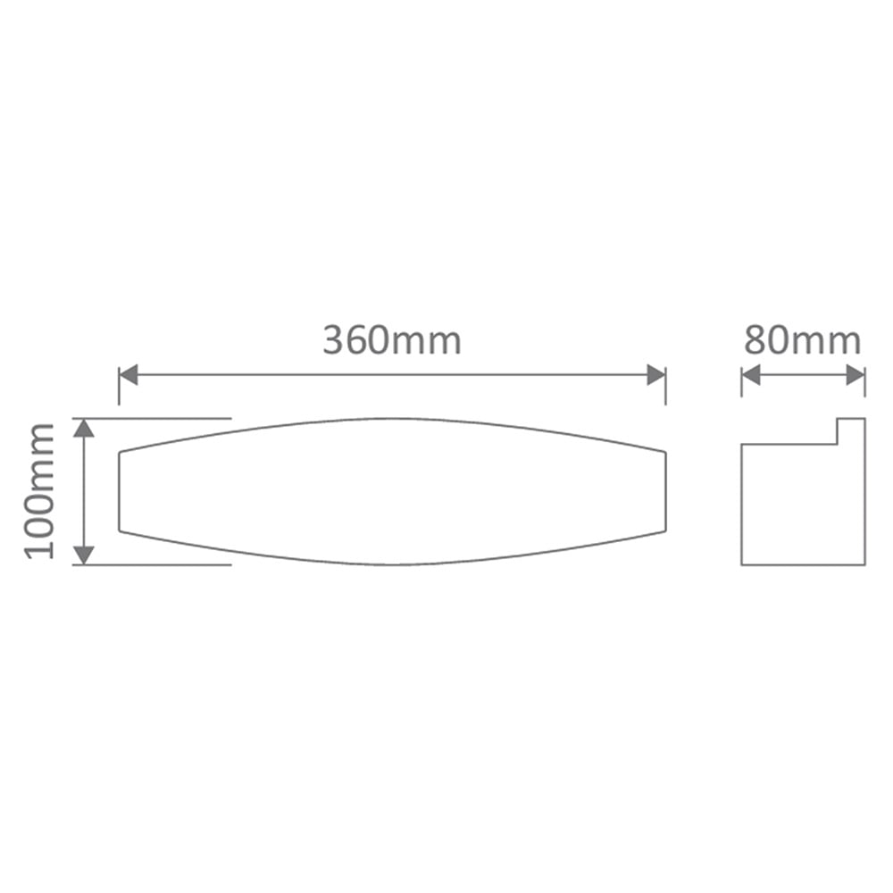 Nila Ceramic Wall Sconce