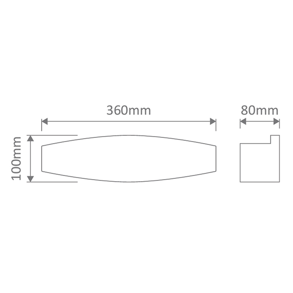 Lira Ceramic Wall Sconce