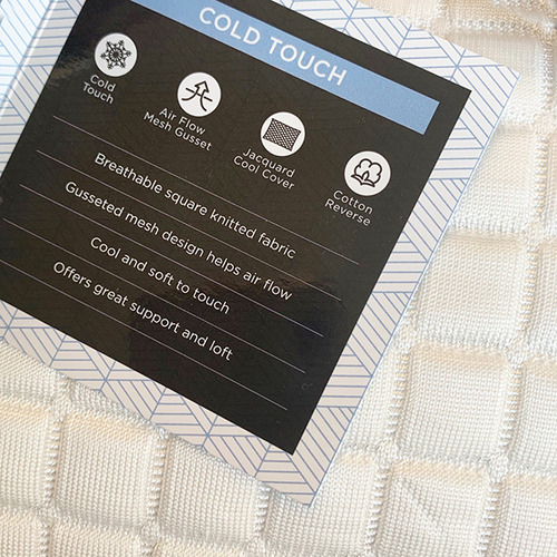 Cotton & Polyester Cooling Pillow
