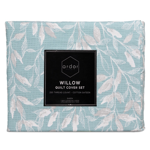 Willow Cotton Quilt Cover Set