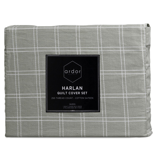 Harlan Cotton Quilt Cover Set