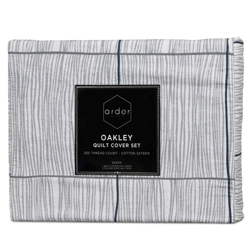 Oakley Cotton Quilt Cover Set