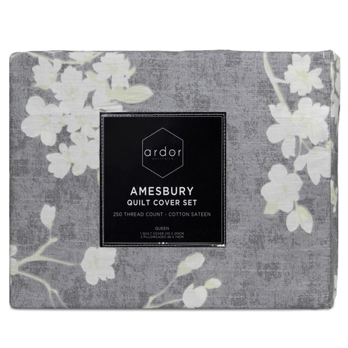 Amesbury Cotton Quilt Cover Set