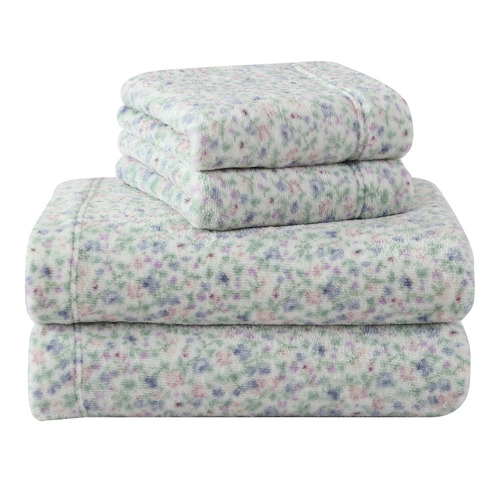 Emogene Flannel Fleece Sheet Set