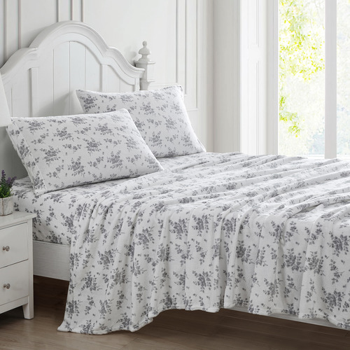 Rachel Flannel Fleece Sheet Set