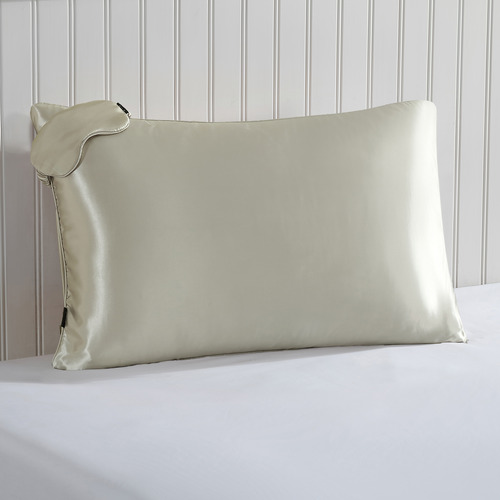 2 Piece Silk Pillowcase & Eye Mask Set
