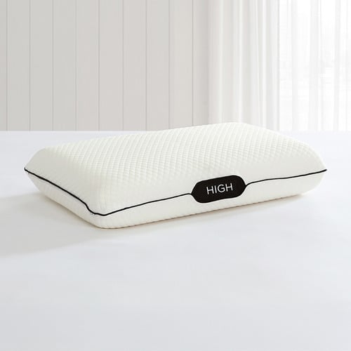 High Profile Jacquard Memory Foam Pillow