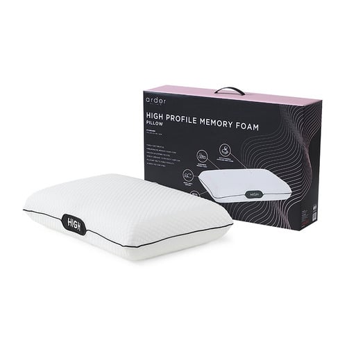 High Profile Jacquard Memory Foam Pillow