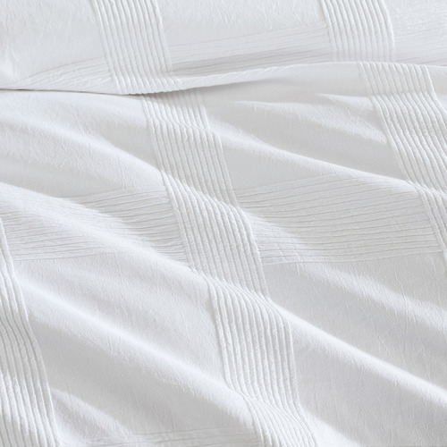White Shiloh Quilt Cover Set
