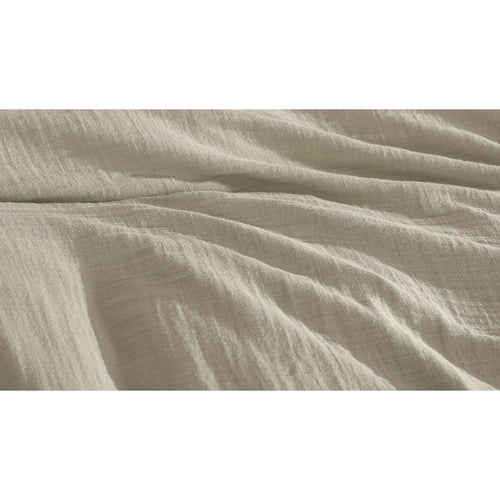 Grey Kelcey Cotton Quilt Cover Set