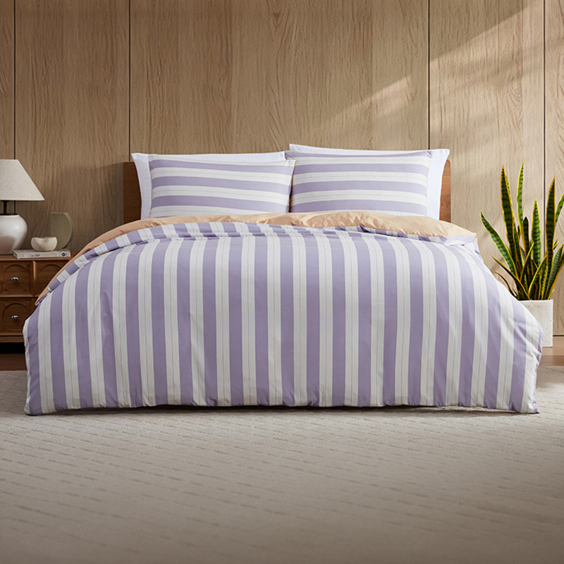 Eadie Stripe Quilt Cover Set