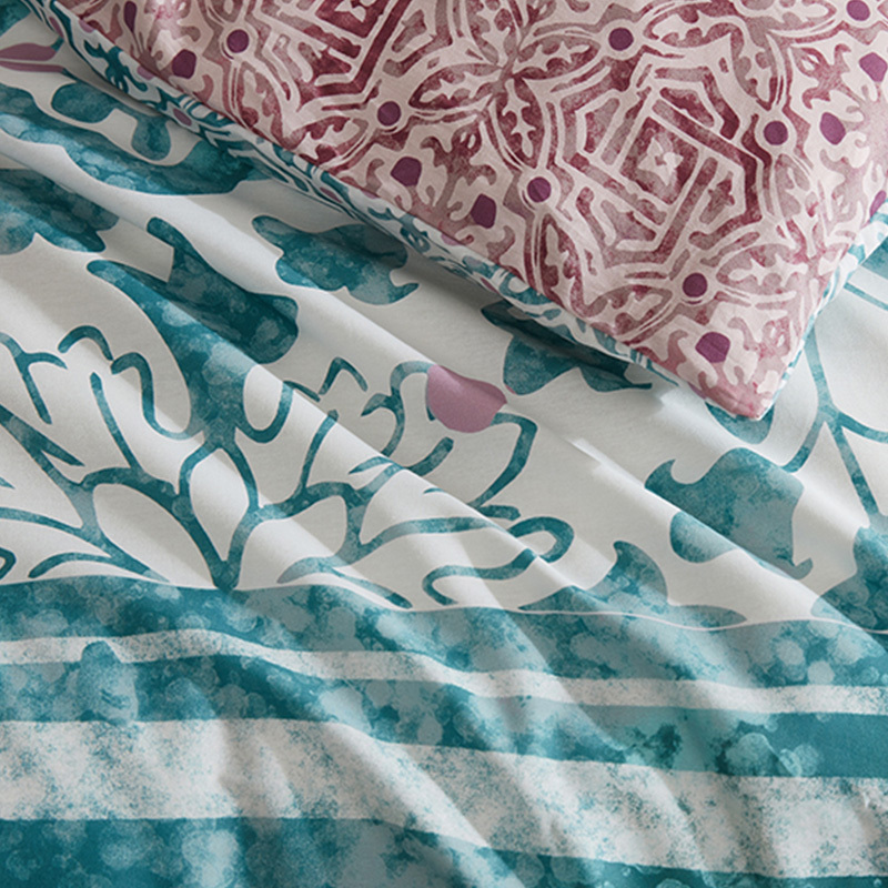 Lisbon Cotton Sateen Quilt Cover Set