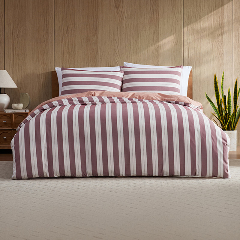 Eadie Stripe Quilt Cover Set