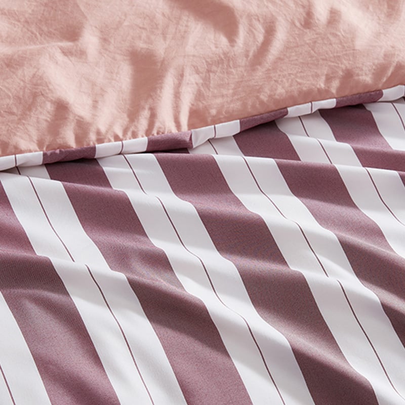 Eadie Stripe Quilt Cover Set