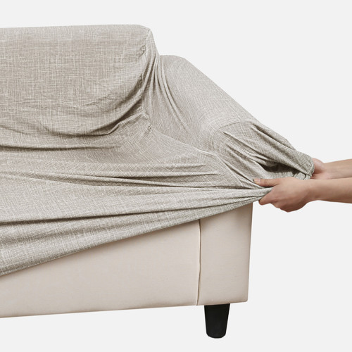 Home Innovations Sand Stretch Sofa Cover Reviews Temple Webster