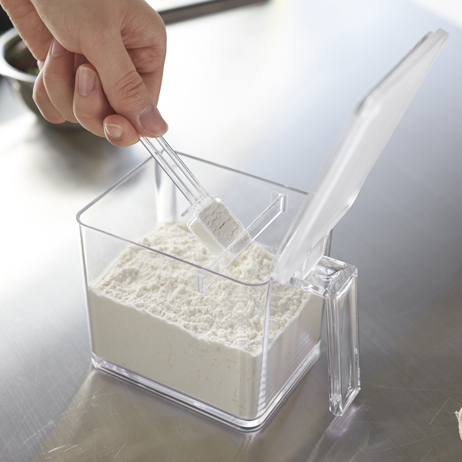 Clear Yamazaki Tower Canister
