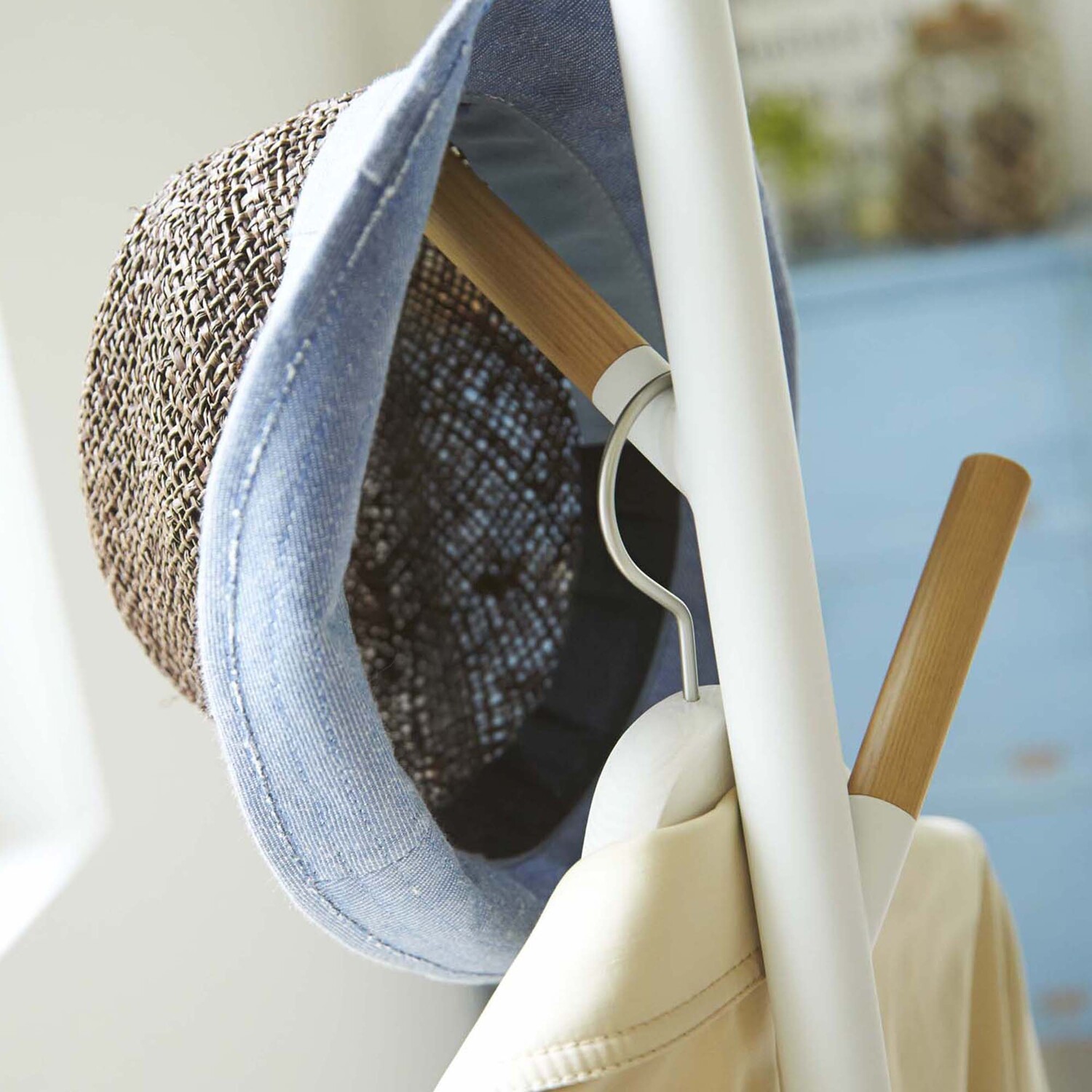 Plain Coat Rack White by Yamazaki | Design Is This Plain Coat Rack White by Yamazaki | Design Is This