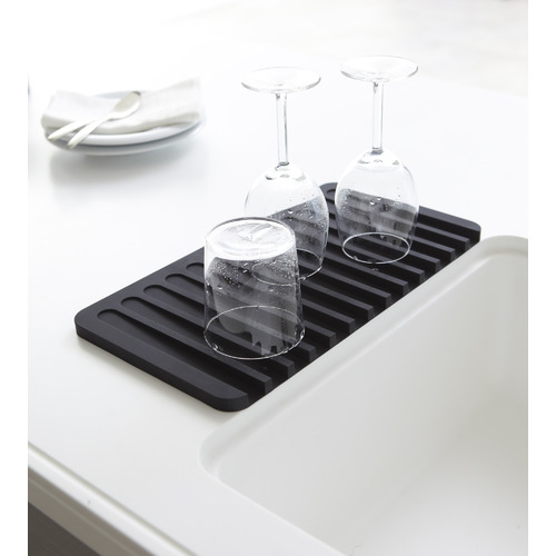 Förvara.se - Diskunderlägg, över Diskho, TOWER FOLDABLE DRAINER, 42 X 26 X H 0,8 Cm, Yamazaki, Vit