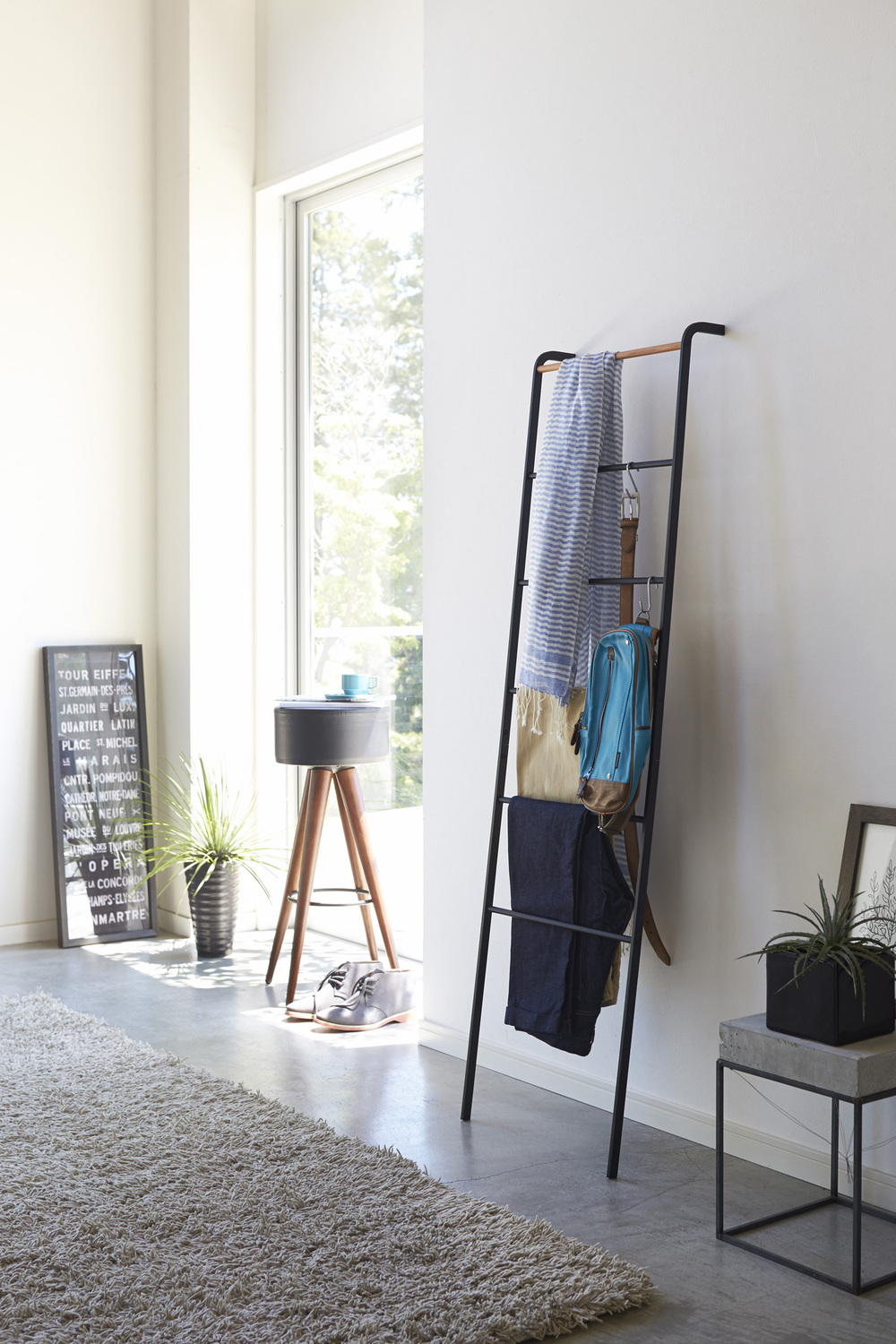 Yamazaki-Ladder-Clothing-Rack