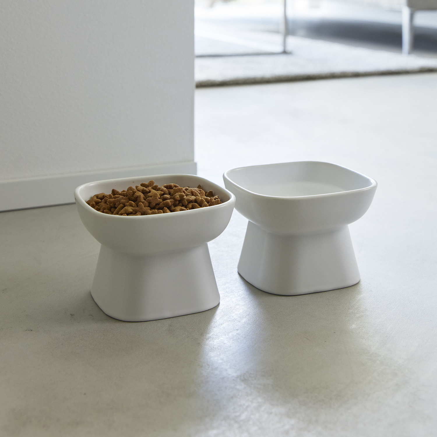8cm Tower Ceramic Pet Bowl