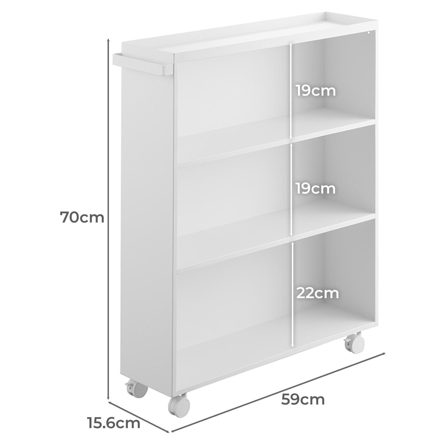 Blaire Steel Bookcase