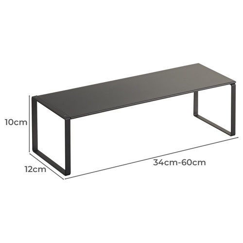 Hudson Extendable Steel Shoe Rack