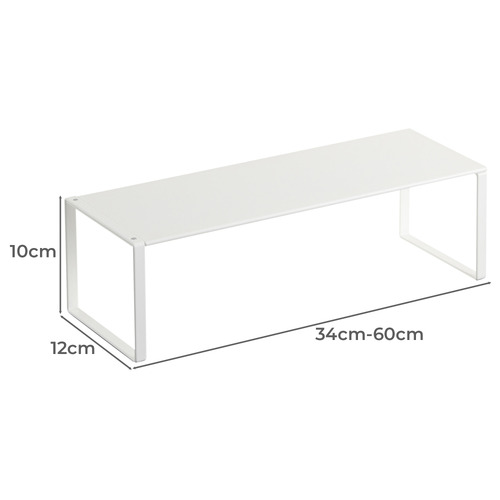 Hudson Extendable Steel Shoe Rack