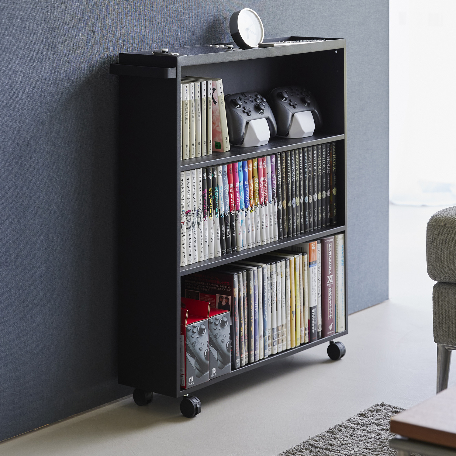 Blaire Steel Bookcase