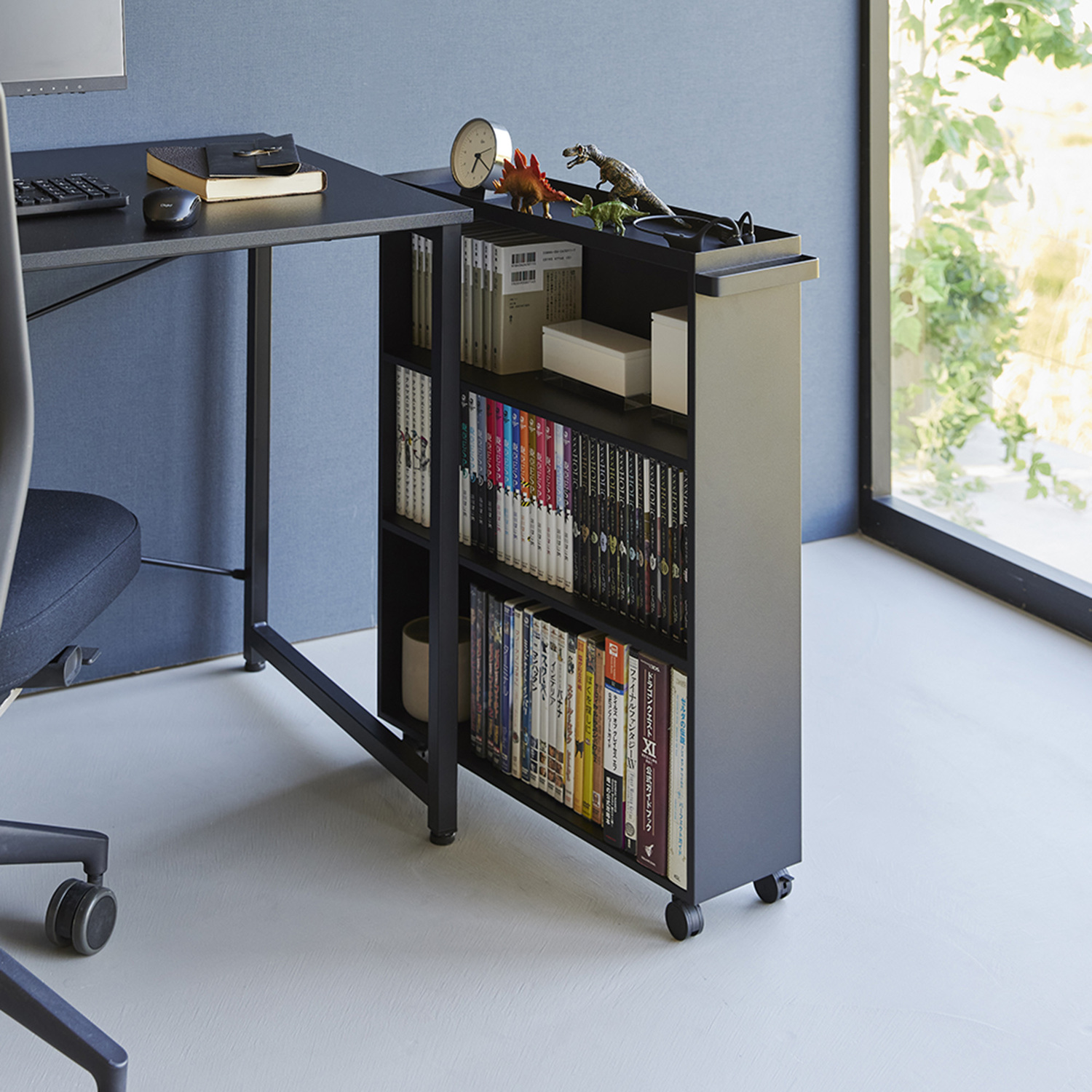 Blaire Steel Bookcase