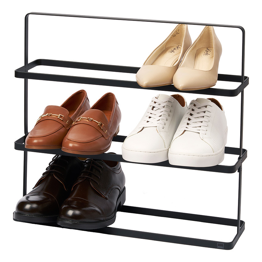Tower 3 Tier Wide Shoe Rack
