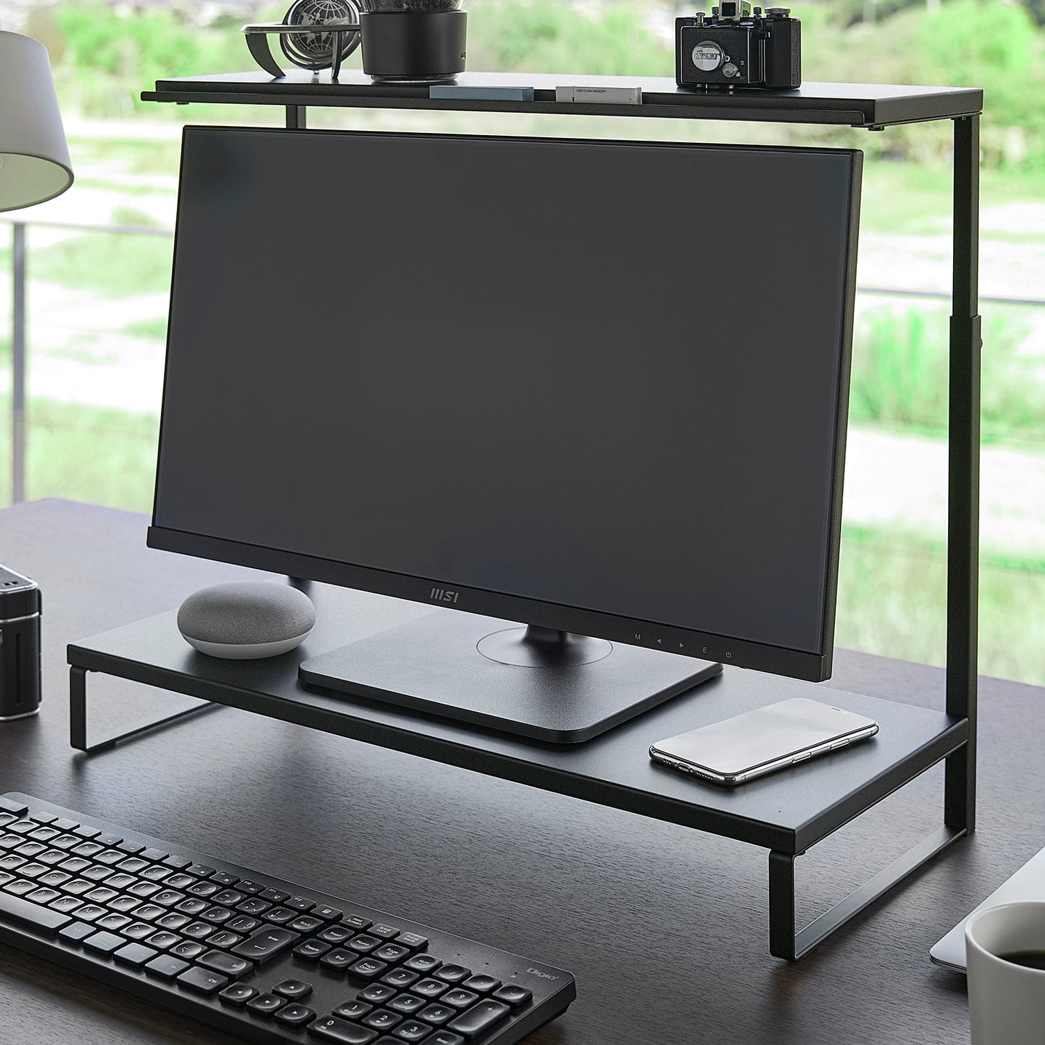 Tower 2-Tier Monitor Stand