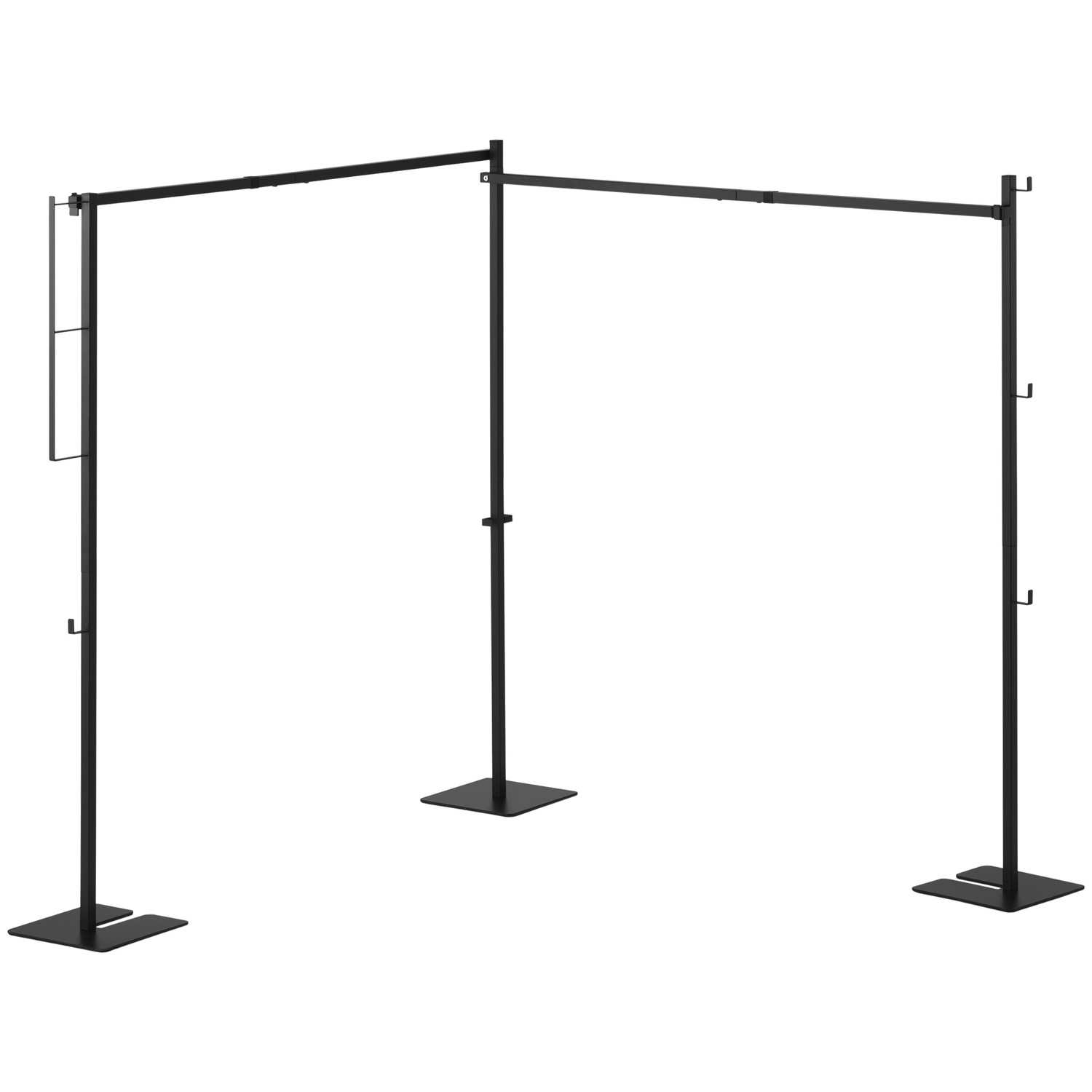 Tower 2-Bar Collapsible Clothes Drying Rack