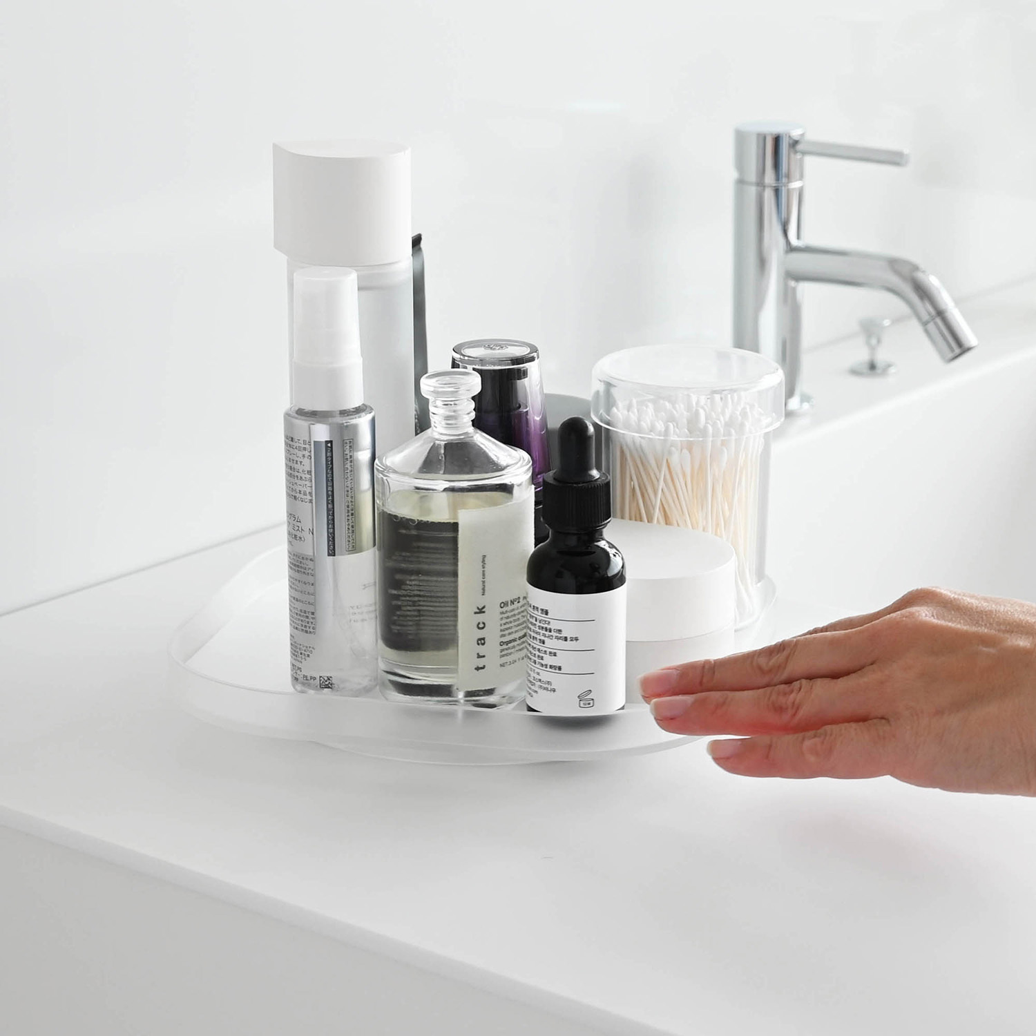 Tower Slim Rotating Storage Organiser