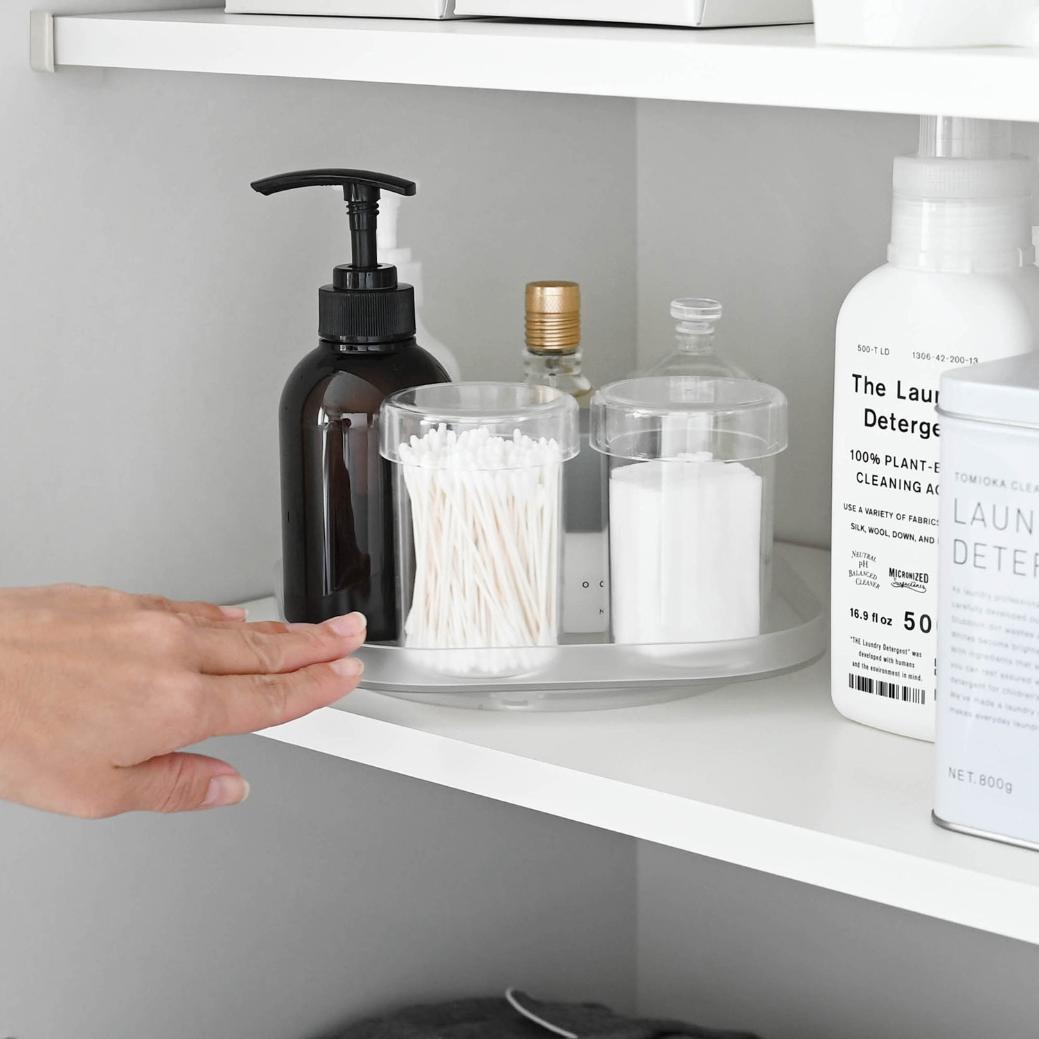 Tower Slim Rotating Storage Organiser