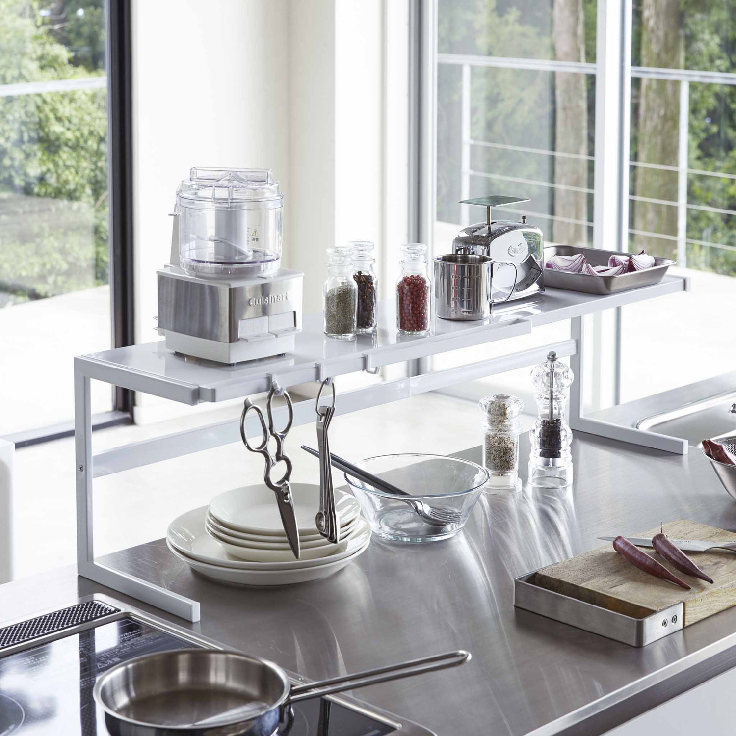 Tower Extendable Kitchen Shelf