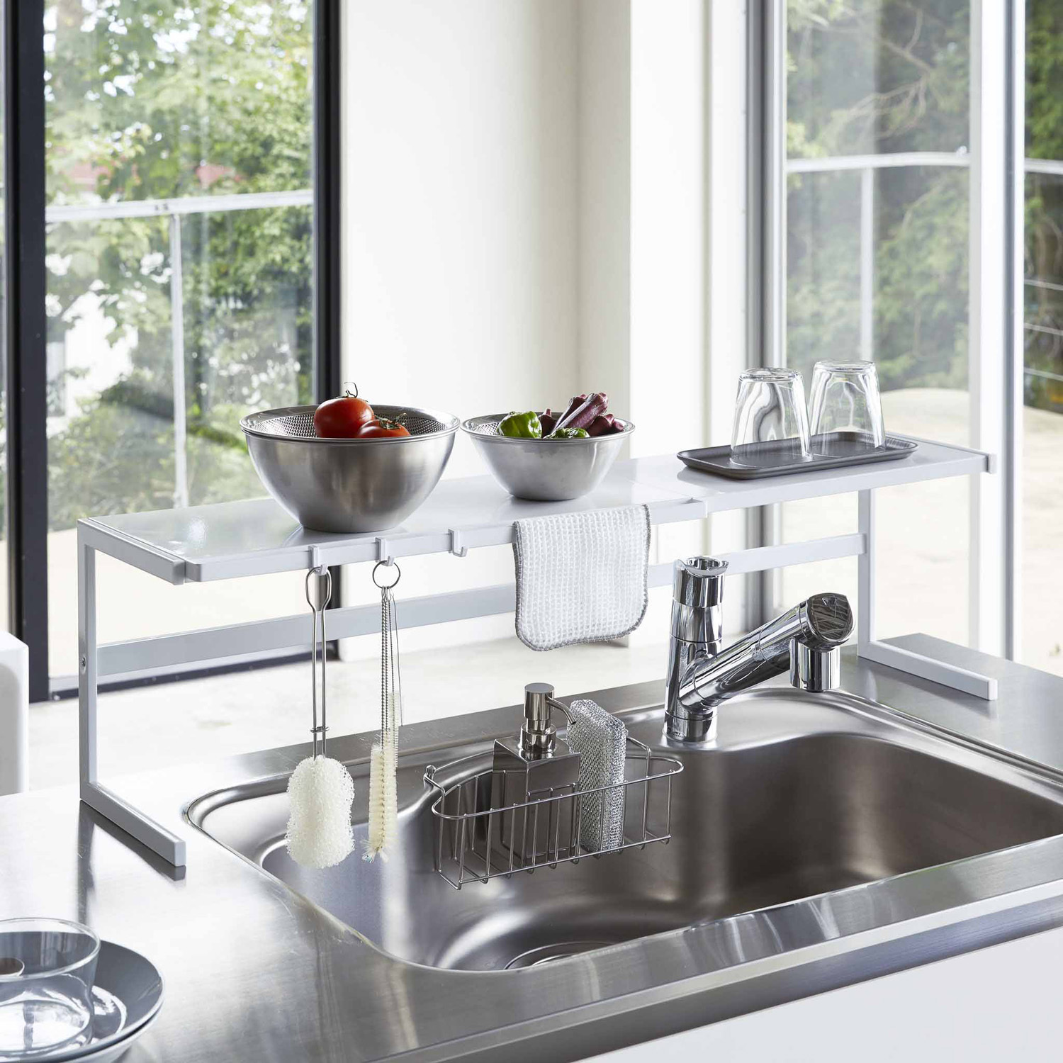 Tower Extendable Kitchen Shelf
