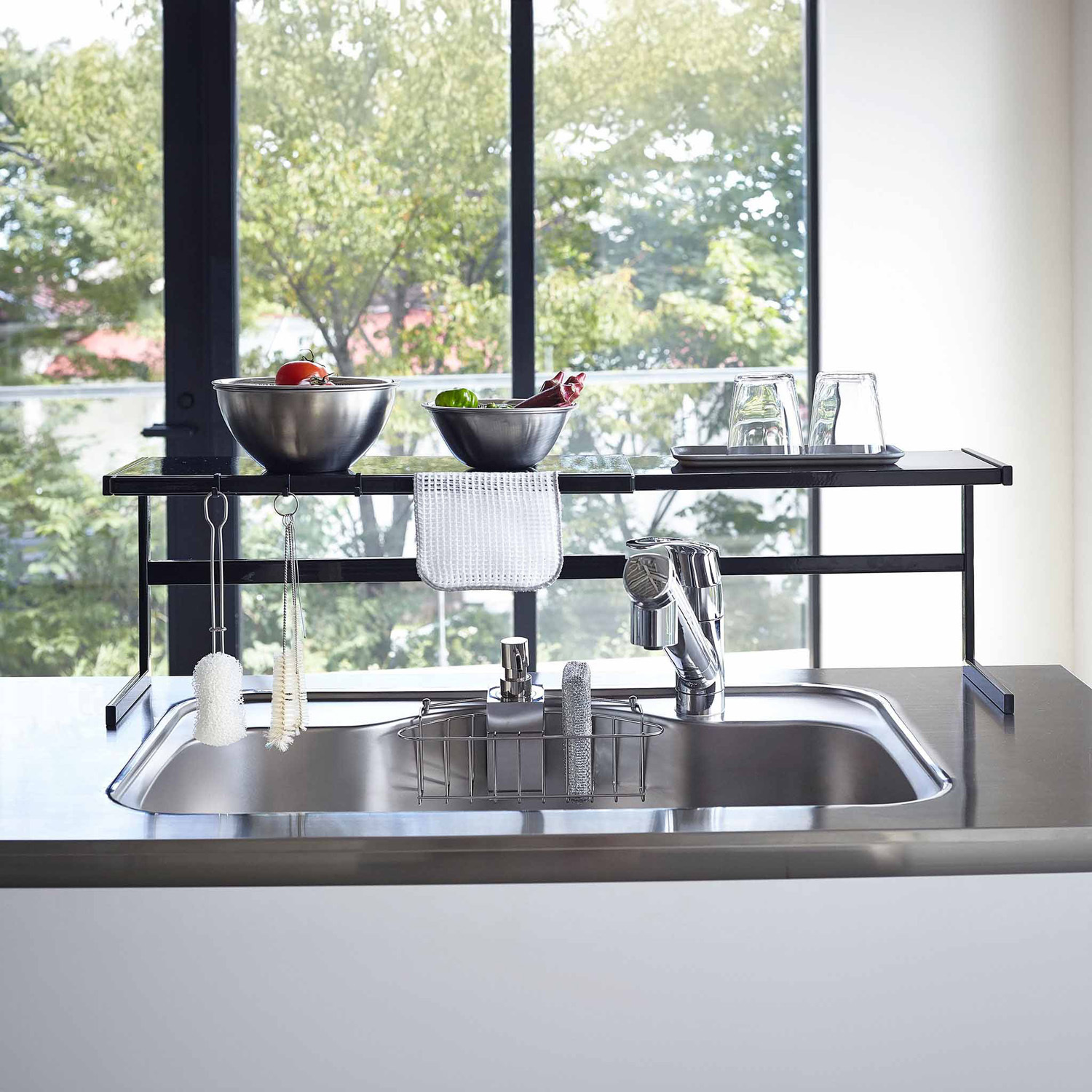 Tower Extendable Kitchen Shelf