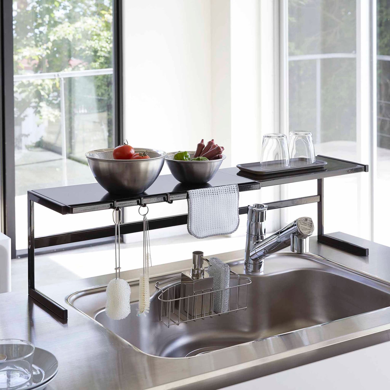 Tower Extendable Kitchen Shelf