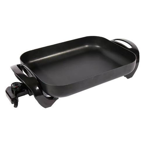 Black 39cm Pro Banquet Electric Fry Pan